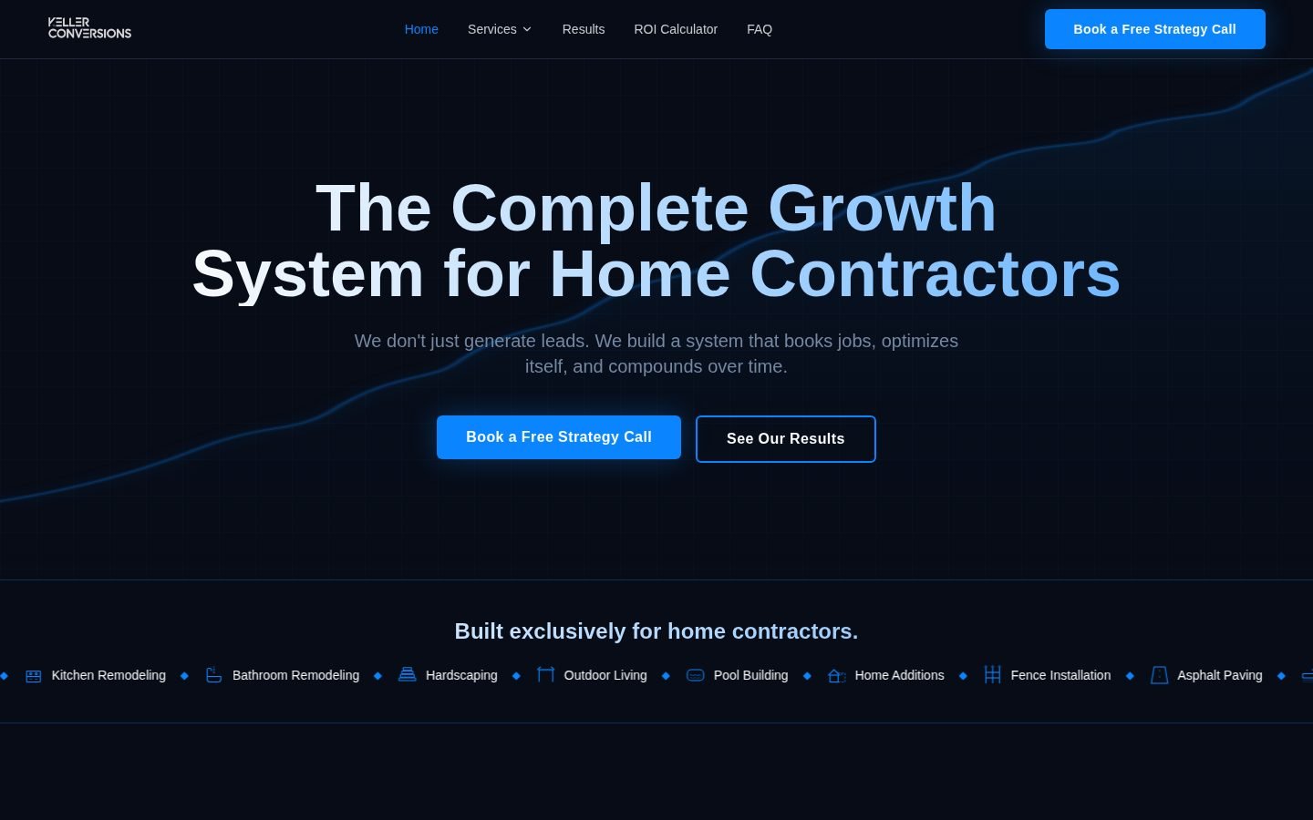 Keller Conversions — Marketing Agency by Xenvo Digital